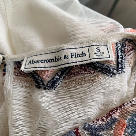 ABERCROMBIE & FITCH MESH KNIT TOP - Picture 12 of 13